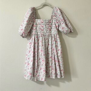 Altar’d State smocked mini floral dress - M